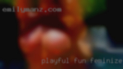 Playful fun to feminize men times with others.